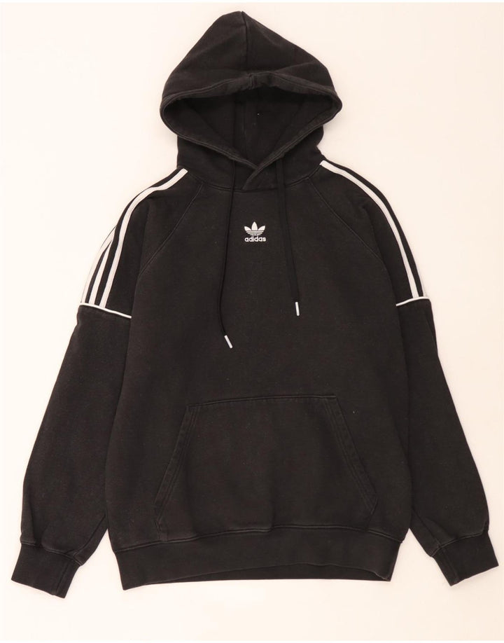Adidas Pull à capuche pour homme en coton noir moyen