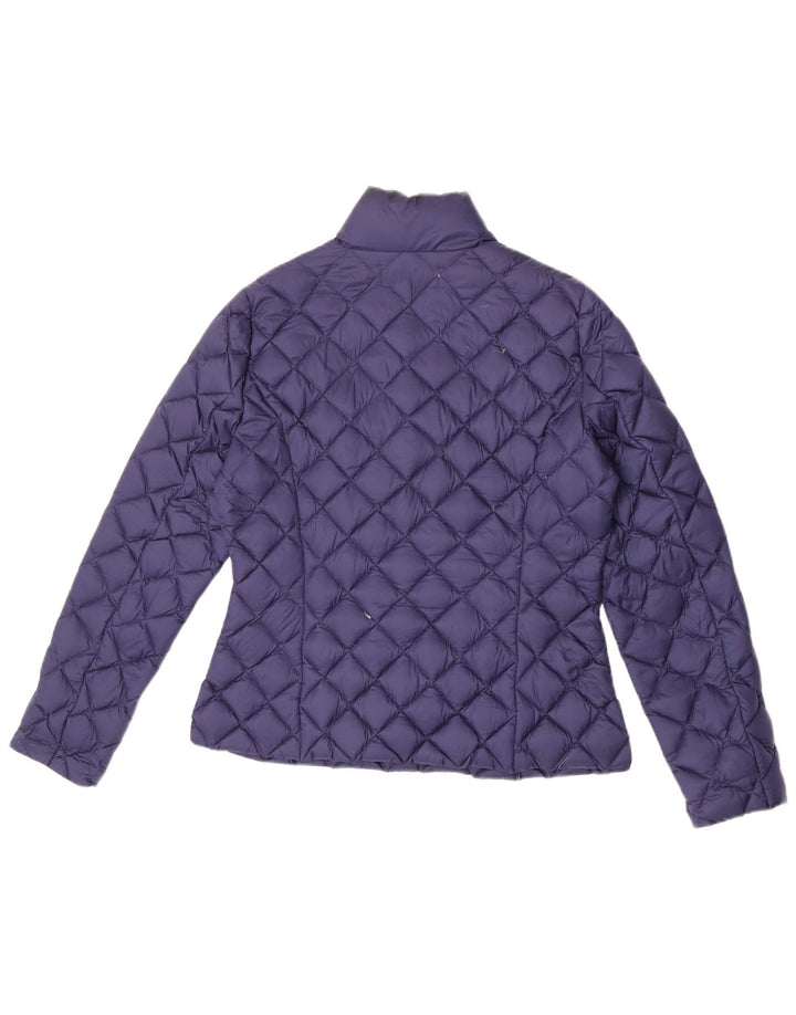 Femme Trussardi Veste Rembourrée IT 44 Bleu Marine Moyen Polyamide