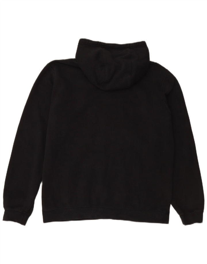NIKE Pull à capuche pour homme Grand coton noir