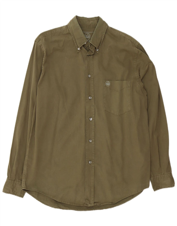 Murphy & Nye Chemise Heritage Homme Kaki Moyen Coton