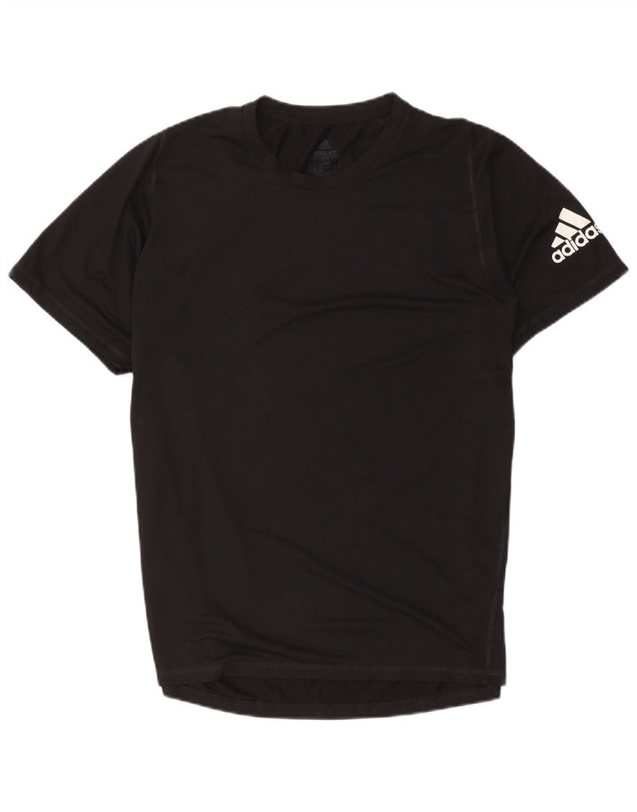 Adidas T-shirt graphique pour hommes, grand, noir, polyester