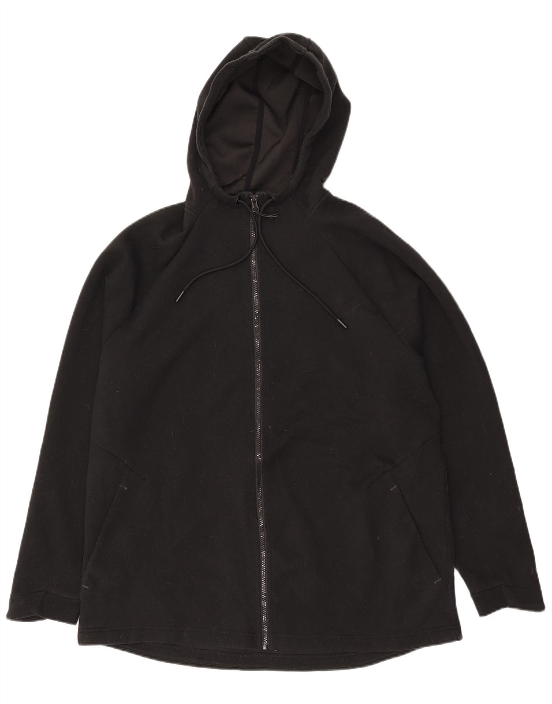 RUSSELL ATHLETIC Pull à capuche zippé pour homme UK 42/44 Grand Noir Polyester