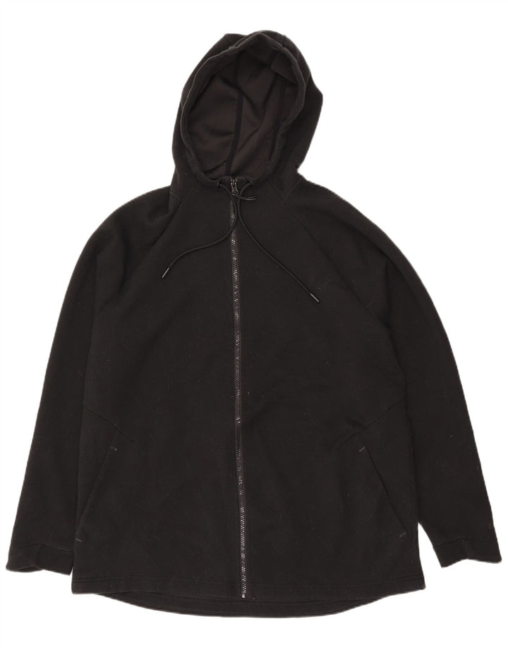 RUSSELL ATHLETIC Pull à capuche zippé pour homme UK 42/44 Grand Noir Polyester