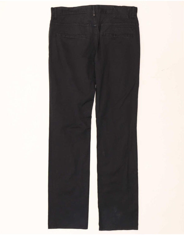 Zara Pantalon Chino Droit Homme EU 40 Medium W31 L33 Bleu Marine