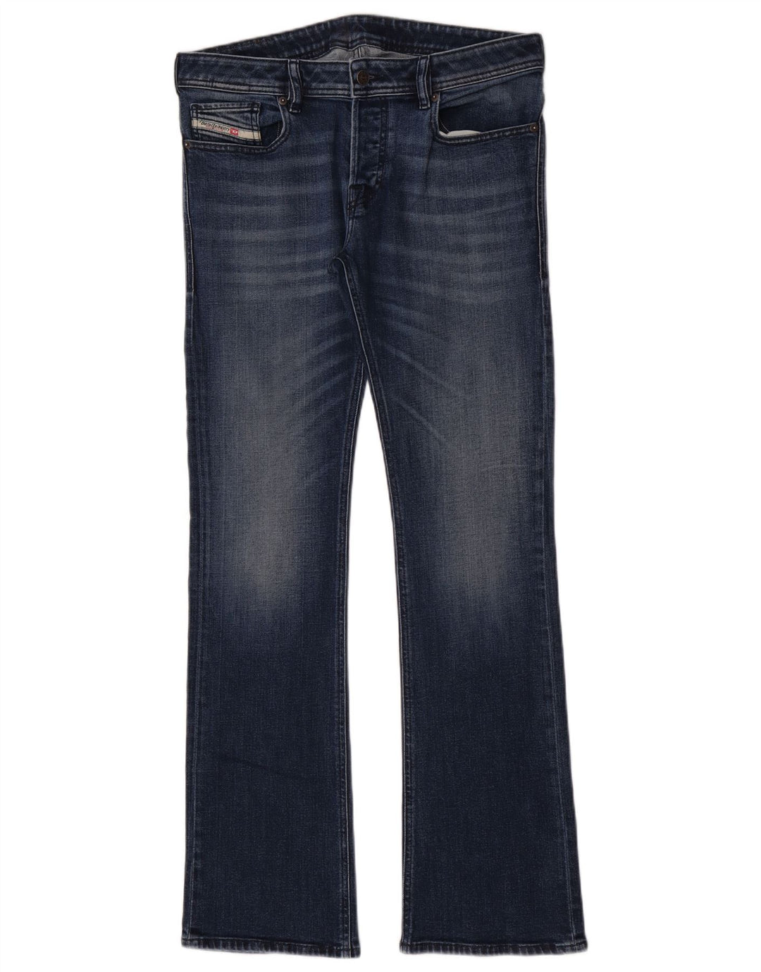 Jean Bootcut Femme Diesel W31 L33 Bleu Coton