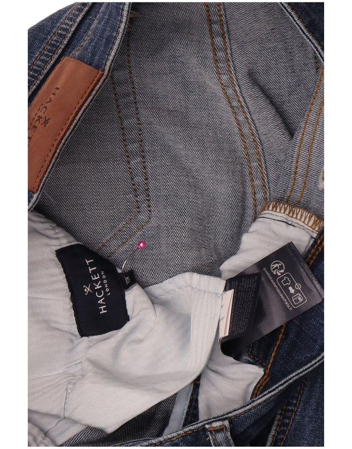 Hackett Jean Slim Femme W32 L31 Bleu Coton