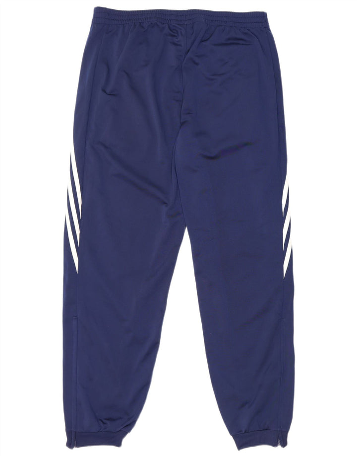 Adidas Pantalon de survêtement pour homme Pantalon de jogging Large Bleu marine Polyester