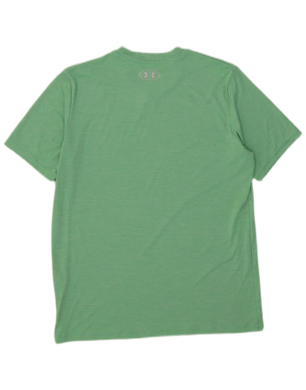 Under Armour T-Shirt Homme Vert Moyen Polyester