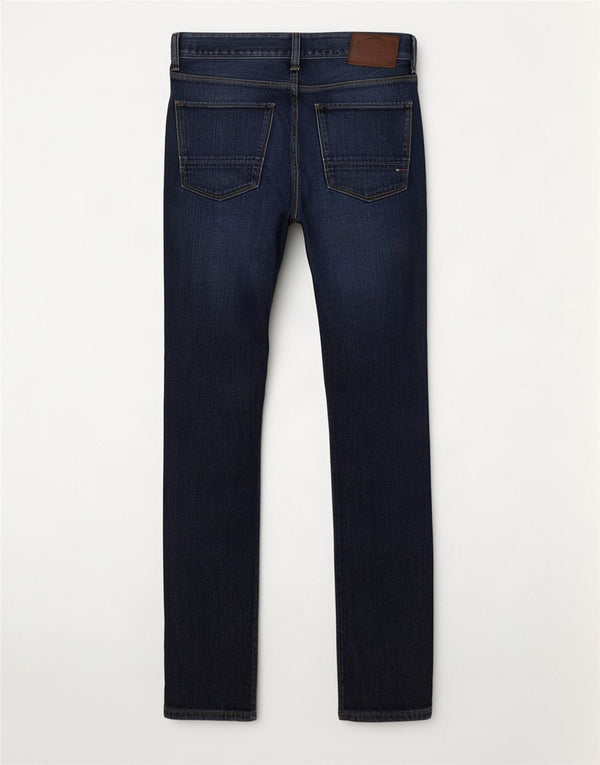 Tommy Hilfiger Jean droit homme W30 L30 bleu marine coton