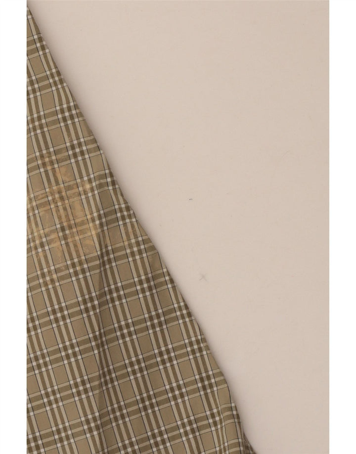 EDDIE BAUER Chemise haute pour homme en coton à carreaux kaki