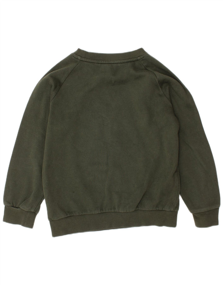 ADIDAS Sweat-shirt graphique garçon 6-7 ans Kaki Coton