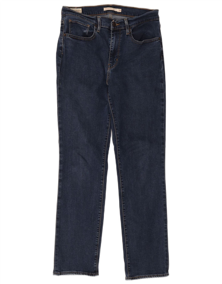 Levi's Jean Droit 724 Taille Haute Femme W30 L30 Bleu