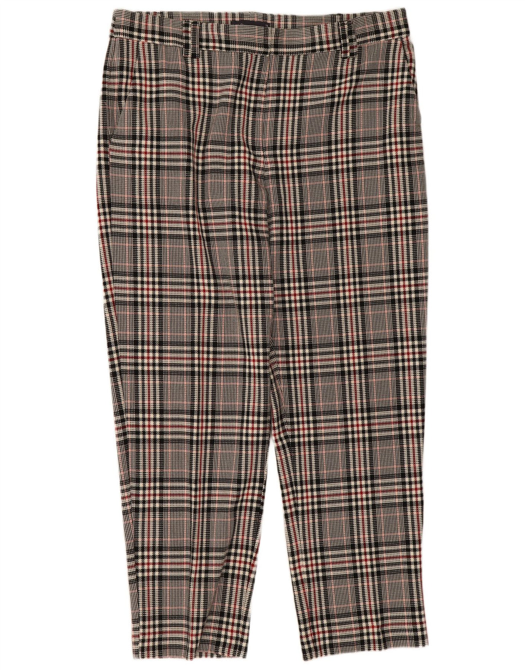 Marks & Spencer Pantalon de costume pour femme UK 14 Large W34 L26 Multicolore
