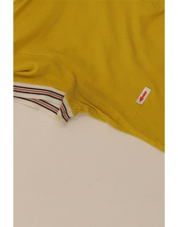 Fay Polo Femme UK 12 Jaune Moyen