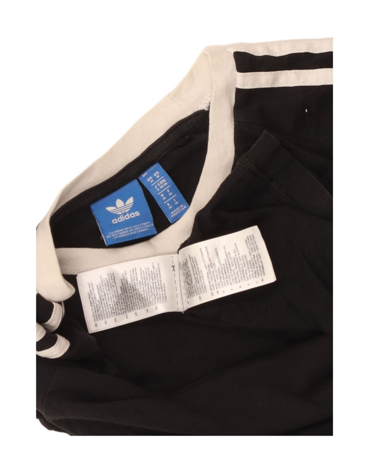 Adidas T-Shirt Homme Haut Noir Moyen Coton