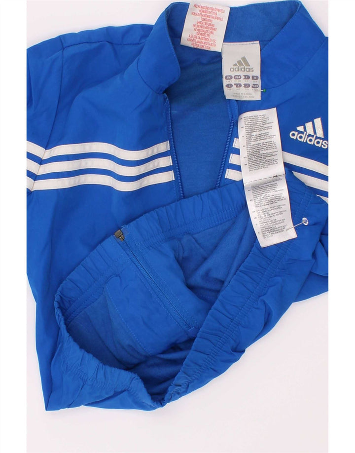 Veste de survêtement Adidas Garçon 3-4 ans Bleu Polyester