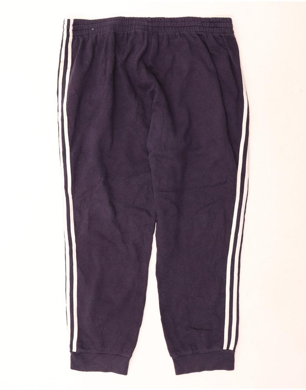 Adidas Pantalon de survêtement pour homme Joggers 2XL Bleu marine Polyester