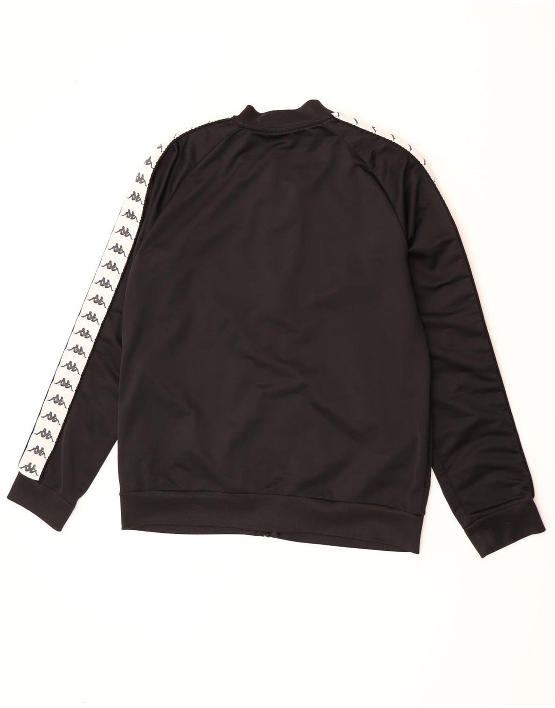 Kappa Veste de Survêtement Graphique Homme XL Noir Polyester