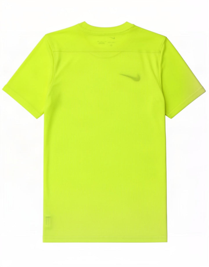 Nike Hommes Dri Fit T-Shirt Haut Petit Vert Polyester
