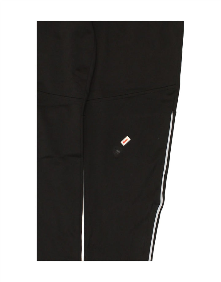 ADIDAS Boys Tracksuit Trousers 11-12 Years Black Polyester | Vintage Adidas | Thrift | Second-Hand Adidas | Used Clothing | Messina Hembry 