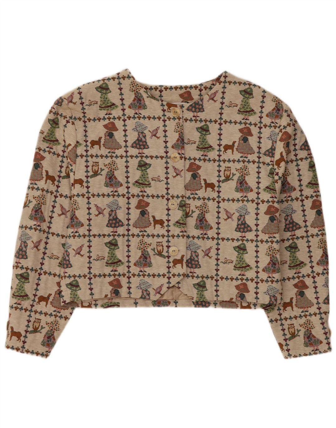 Bonita Veste Boléro Femme UK 16 Large Beige Polyester Nouveauté