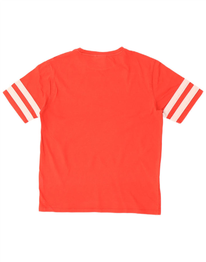 Ellesse T-Shirt Graphique Haut Petit Rouge Coton Homme