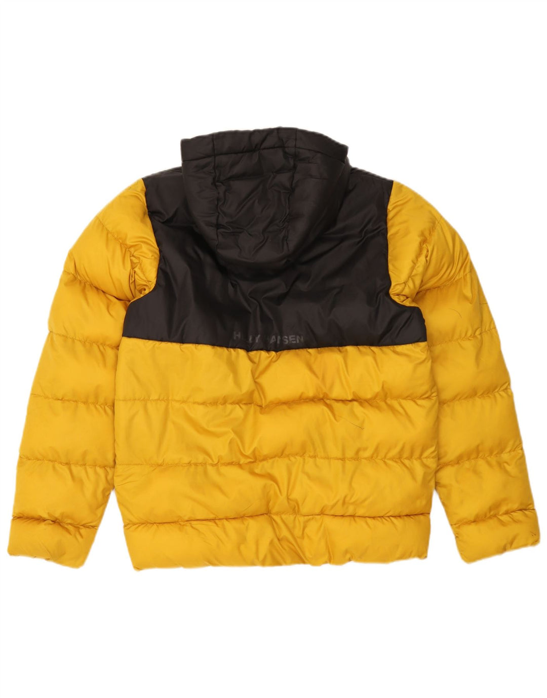 Helly Hansen Veste matelassée à capuche pour garçon 13-14 ans Jaune Colourblock