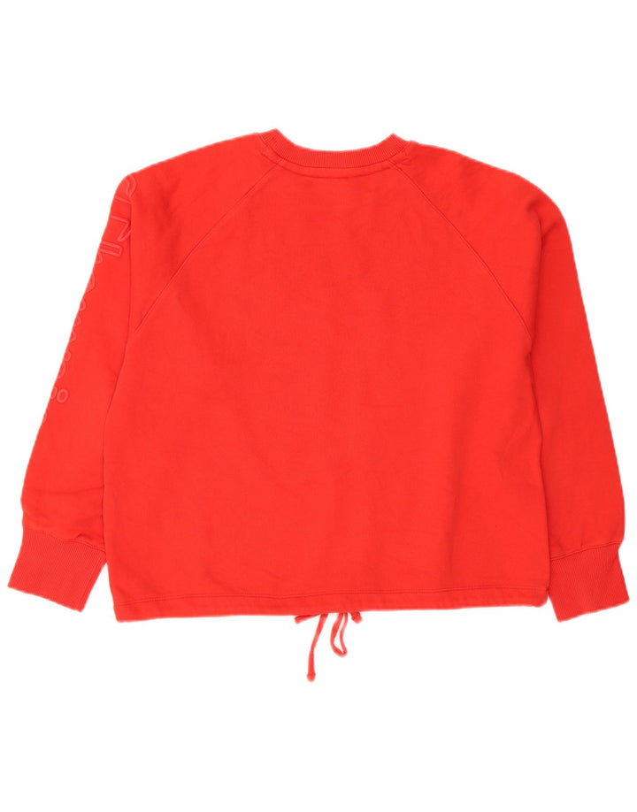 Champion Sweat-shirt graphique pour femme UK 14 Rouge moyen Colourblock