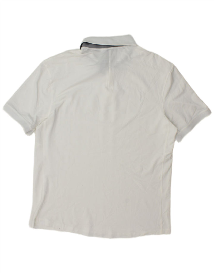 LULULEMON Polo Homme XL Blanc Coton