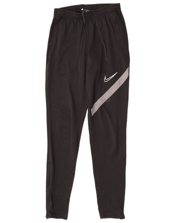 Nike Pantalon de survêtement Dri Fit XS Noir Polyester Colorblock