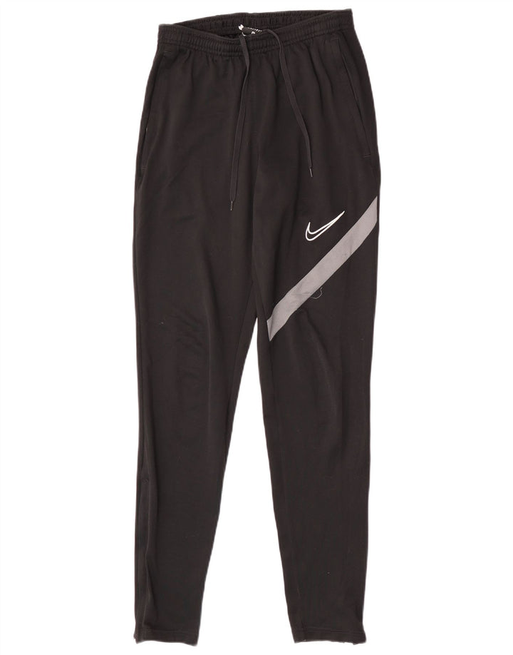 Nike Pantalon de survêtement Dri Fit XS Noir Polyester Colorblock