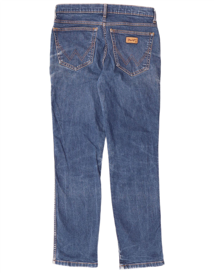 Wrangler Jean Slim Garçon 15-16 ans W30 L30 Bleu Coton