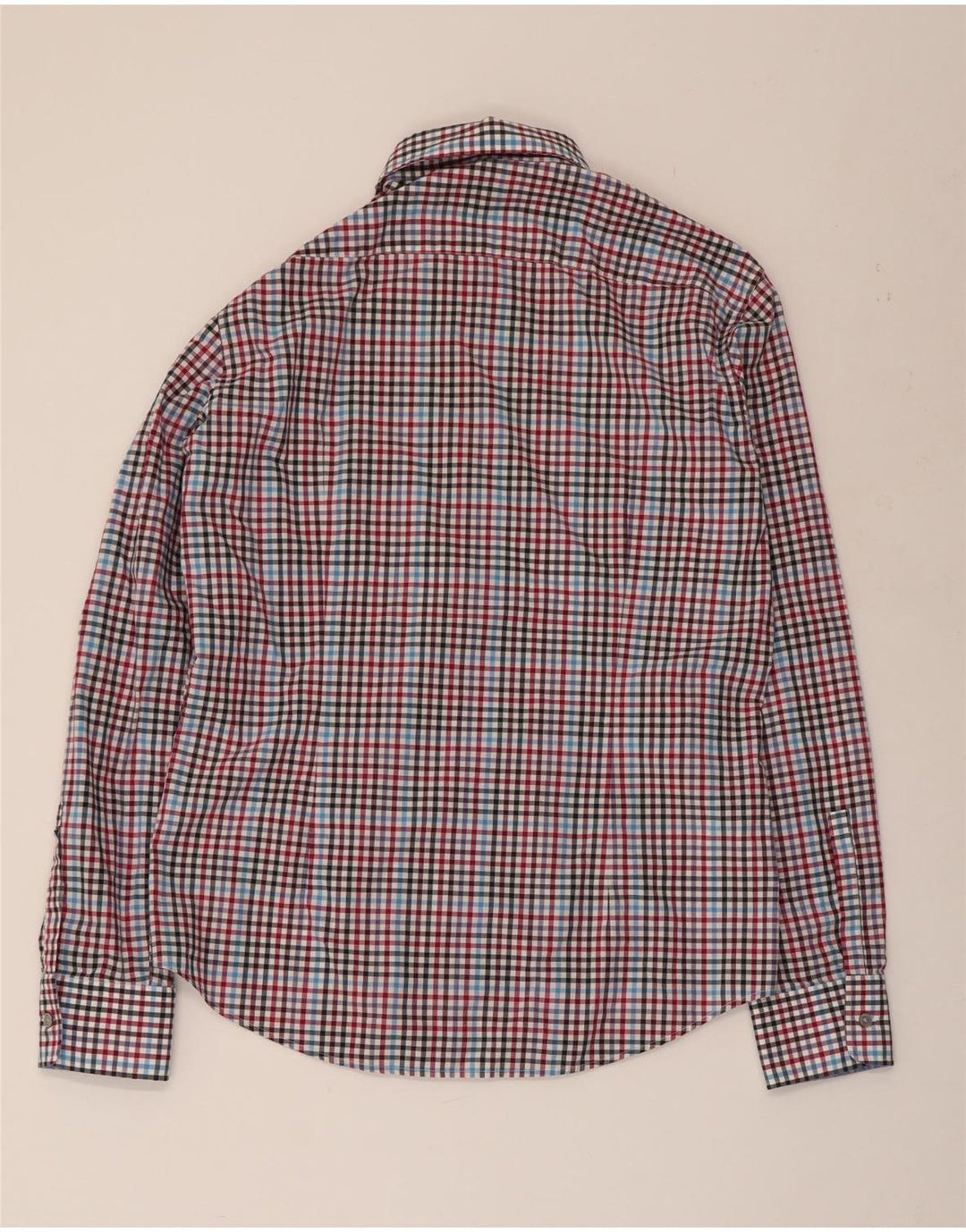 HUGO BOSS Chemise Slim Fit en coton vichy multicolore moyen