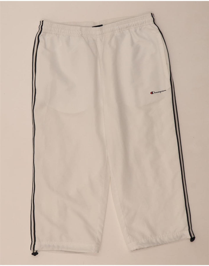 CHAMPION Pantalon de Survêtement Capri Homme 2XL Blanc