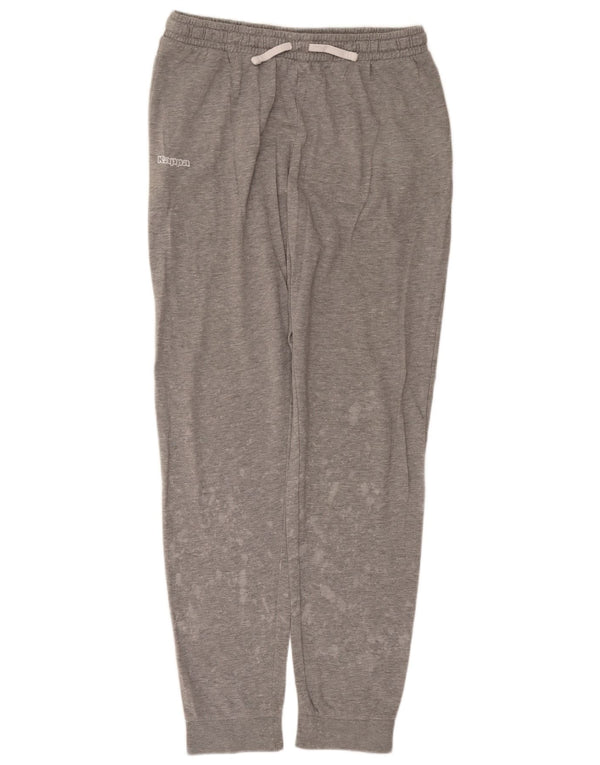 Kappa Pantalon de Survêtement Graphique Homme Joggers 2XL Gris Moucheté Coton
