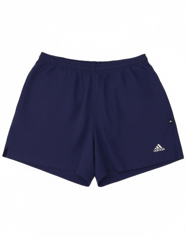 Adidas Short de sport pour homme Grand bleu marine Polyester