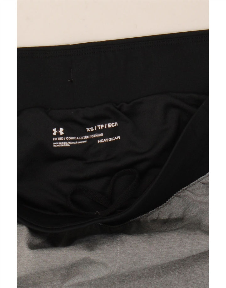 Under Armour Short de sport pour femme UK 6 XS Gris