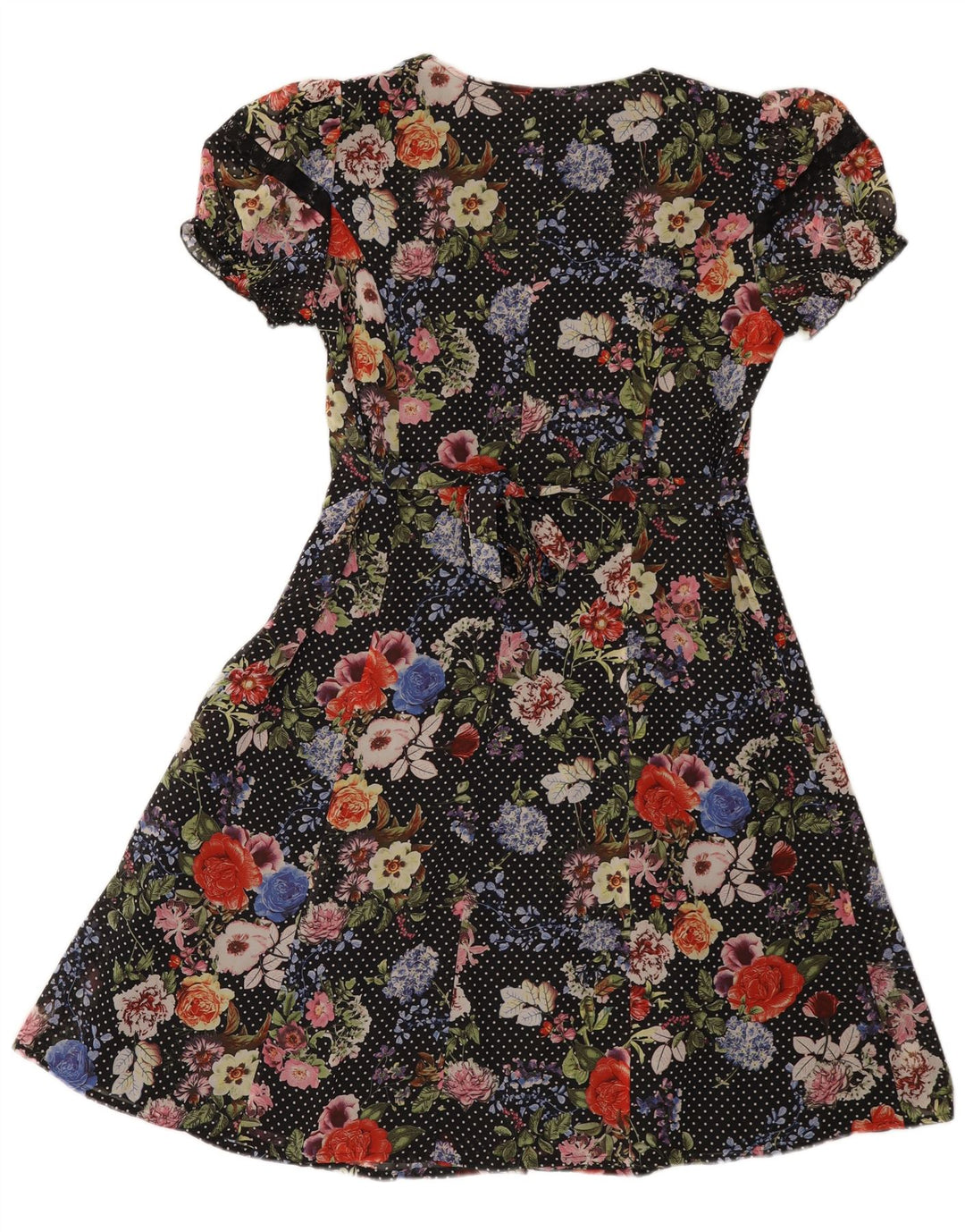 Mona Robe trapèze pour femme EU 42 Grand polyester floral multicolore