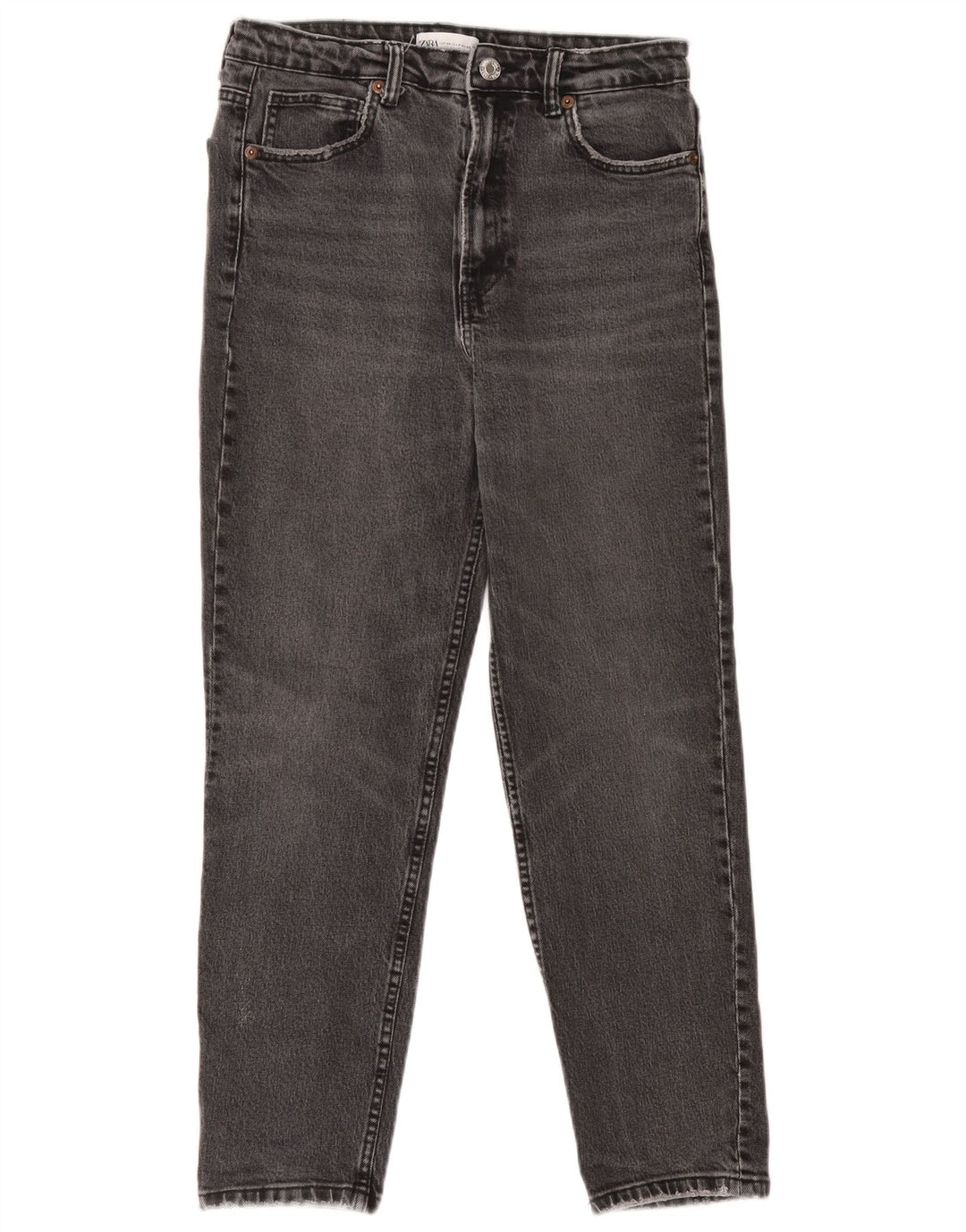 Zara Jean fuselé pour femme EU 40 Medium W30 L26 Gris