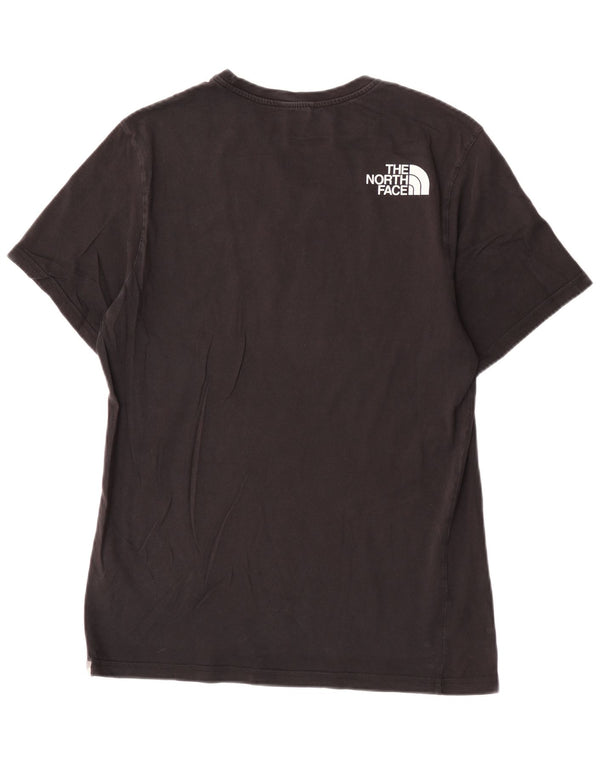 The North Face T-shirt graphique pour homme en coton noir moyen