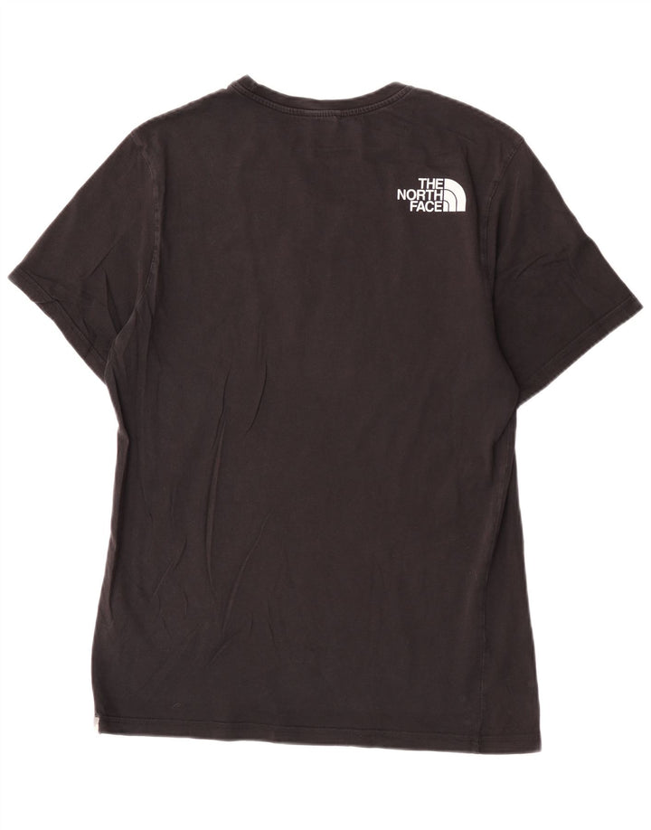 The North Face T-shirt graphique pour homme en coton noir moyen