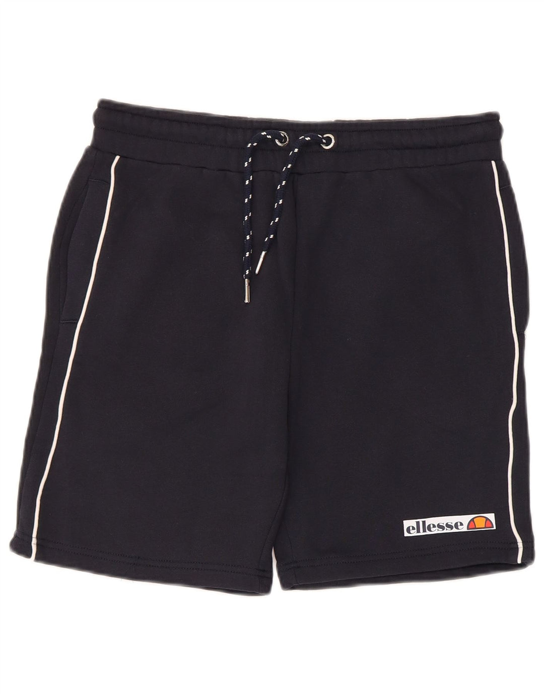 Ellesse Short de sport pour homme en coton bleu marine Small