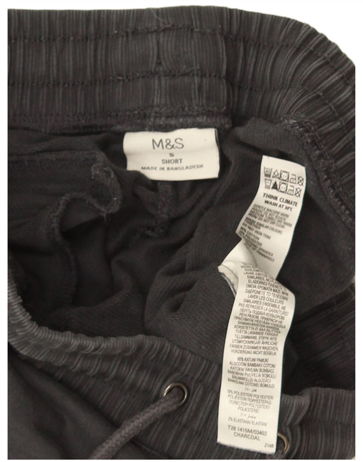 Marks & Spencer Pantalon de survêtement pour homme Small Gris Coton