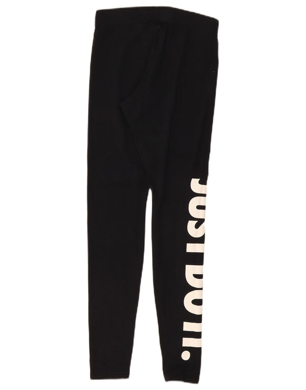 Nike Legging graphique pour femme UK 8 Small Noir Coton