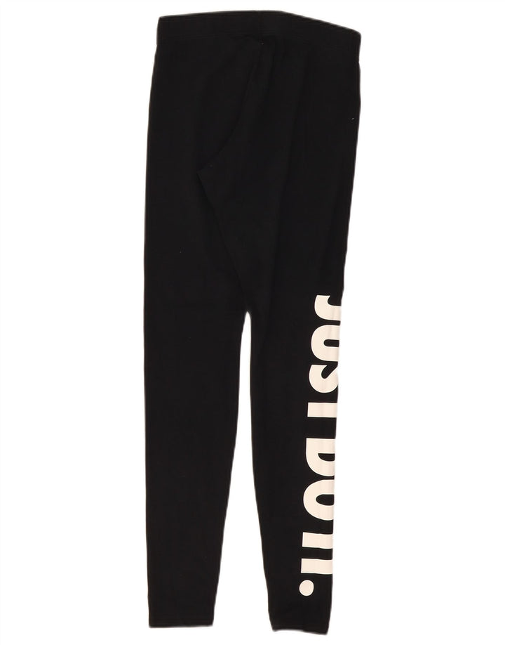 Nike Legging graphique pour femme UK 8 Small Noir Coton