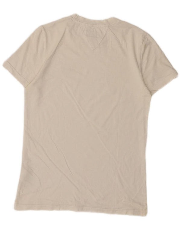 Tommy Hilfiger T-Shirt Homme Petit Blanc Coton