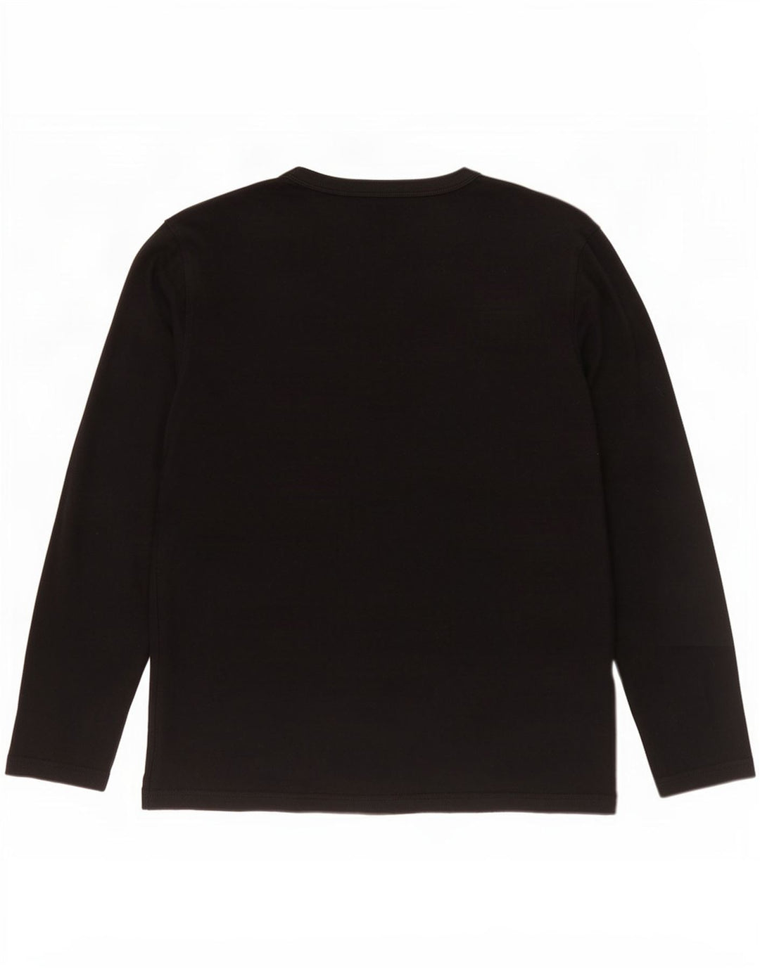 Jack & Jones Haut graphique à manches longues pour hommes, grand coton noir