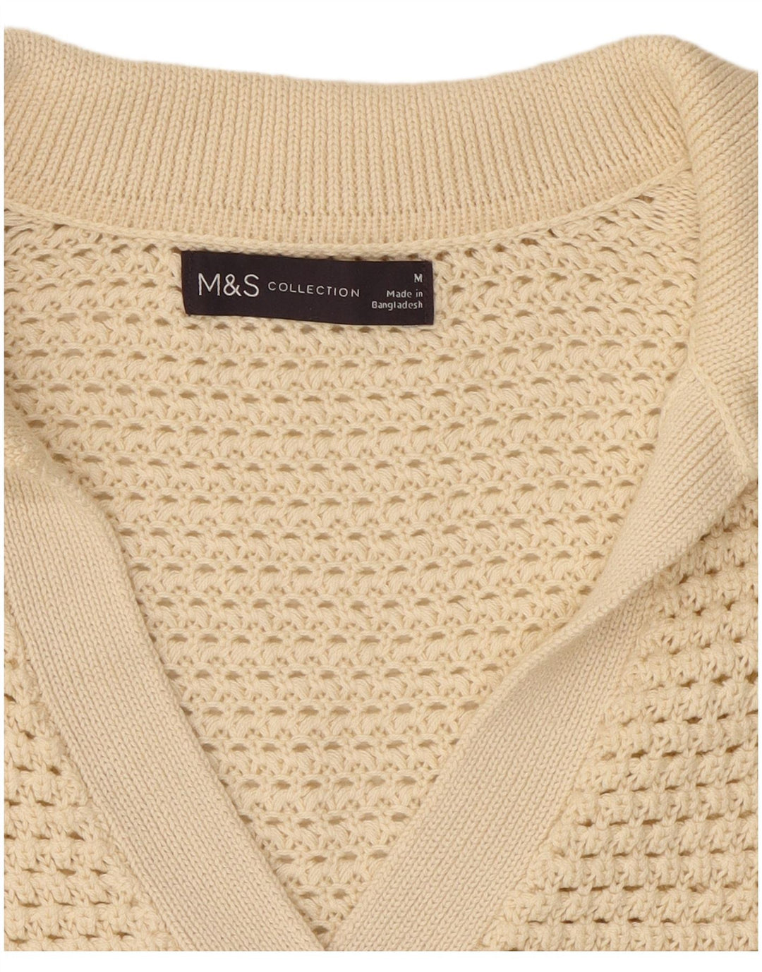 Marks & Spencer Pull à manches courtes et col polo pour femme UK 14 Medium B
