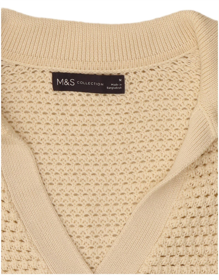 Marks & Spencer Pull à manches courtes et col polo pour femme UK 14 Medium B