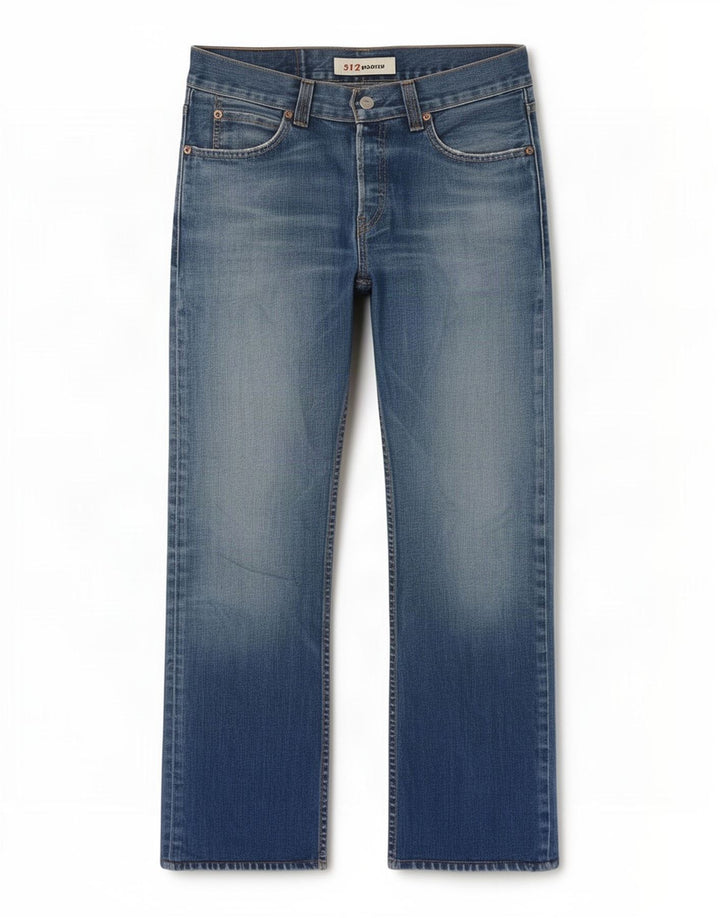 Levi's Jean 512 Bootcut Homme Bleu Coton W31 L28